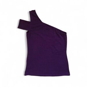 y2k express one shoulder tank top